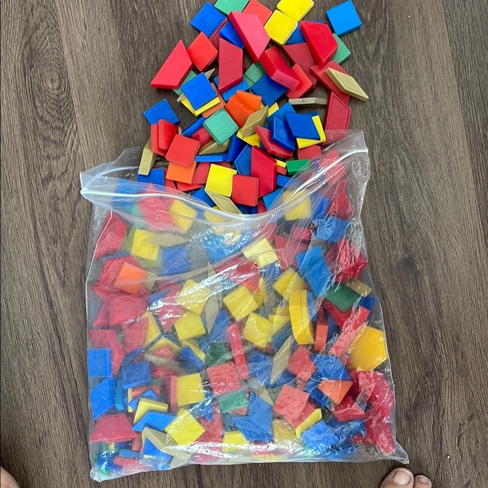 Learning Resources Plastic Pattern multicolor Blocks. ( 2 .4 pounds )